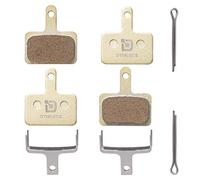 Dymoece 2 Pairs Bicycle Disc Brake Pads for Shimano Deore Tektro TRP(Resin,Semi-Metallic,Sintered Metal) SCP-S