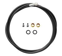 Dymoece 2000mm Hydraulic Disc Brake Hose Kit for Shimano BH90 System,Red/Gold/Silver (Silver)