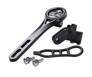Dymoece Aluminium Alloy Bicycle Computer Mount for Road Bike Integrated Handlebar,Compatible with Garmin Edge 130 200 500 510 520 810 820 1000 1030 and Gopro Camera