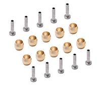 Dymoece Bicycle Brake Olive and Brass Connecting Insert Kit for Shimano BH59 BH90 Avid Sram Bike Hydraulic Disc Brake Hose