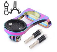 Dymoece Bicycle Mount for Wahoo Compatible with Multiple Wahoo Computers Bicycle Mount Handlebar Mount with Light Adapter for Wahoo Elemnt, Elemnt Bolt, Elemnt Mini, Elemnt Roam