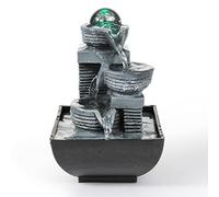 Dyna-Living Indoor Tabletop Fountain Water Features with Lights