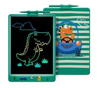 DYNA-PM Dinosaur Writing Tablet Kids 10 Inch, LCD Drawing Tablet Kids Magnetic Whiteboard Dinosaur Toy Gift 2 3 3 4 5 6 7 8 Years Old.