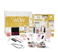 Dynaeuty Makeup Advent Calendar 2026, Christmas 24 Days Countdown Calendar Makeup Gift Set, Christmas Individual Gift Box Calendar for Women Full Kit (A)