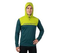 Dynafit 24/7 Hoodie Dark Grey Yellow - XXL