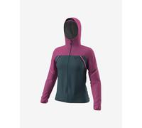 Dynafit Alpine 3L Lightweight Hooded Jacket Grey Pink Magenta Women - XS