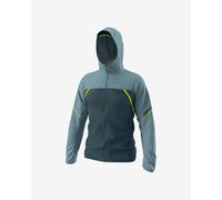 Dynafit Alpine 3L Lightweight Hooded Jacket Water Blue Grey - XXL