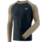 DYNAFIT Alpine Pro M L/s Tee - Men - Blue / Beige - size 46/S- model 2025 46/S