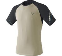 DYNAFIT Alpine Pro M S/s Tee - Men - Beige / Blue - size 52/XL- model 2025 52/XL