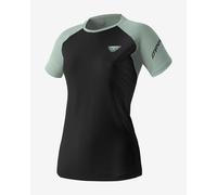 Dynafit Alpine Pro Short Sleeve T-shirt black light blue Women - L