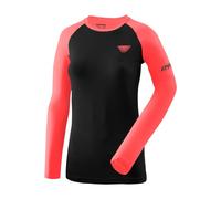 DYNAFIT Alpine Pro W L/s Tee - Women - Black / Red / Pink - size 42- model 2025 42