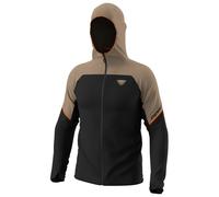 Dynafit Alpine Wind lightweight hooded jacket black light brown greyish - S