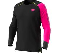 Dynafit - Breathable long-sleeved T-shirt - Dna Longsleeve M Pink Glo for Men - Size M Pink M