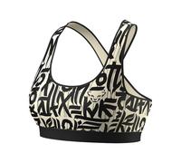 Dynafit - Breathable polyester bra - Alpine Graphic Bra W Overcast for Women - Size S - Beige Beige S