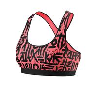 Dynafit - Breathable polyester bra - Alpine Graphic Bra W Ultra Coral for Women - Size M - Pink Pink M