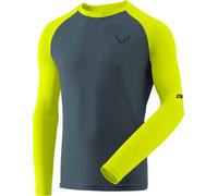 Dynafit - Breathable T-shirt - Alpine Pro M L/S Tee Ultra Yellow for Men - Size S Yellow S