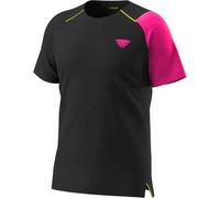 Dynafit - Breathable trail running T-shirt - Dna Shirt M Pink Glo for Men - Size L Pink L