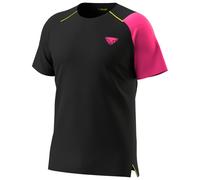 Dynafit - Breathable trail running T-shirt - Dna Shirt M Pink Glo for Men - Size S Pink S