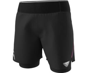 Dynafit - Light, breathable trail running shorts - Dna Ultra W 2/1 Shorts Black Out for Women - Size M Black M