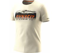 Dynafit - Lightweight, breathable hiking T-shirt - Transalper Graphic S/S Tee M Overcast for Men in Recycled Polyester - Size M - Beige Beige M