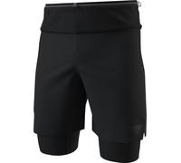 Dynafit - Lightweight, breathable shorts - Ultra 2/1 Shorts M Black Out for Men in Silicone - Size S Black S