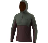 Dynafit - Men's insulated anorak in Polartec® - Tigard Alpha Direct Anorak M Thyme for Men - Size S - Burgundy Burgundy S
