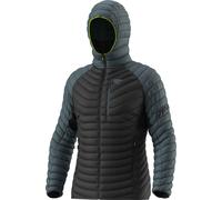 Dynafit - Men's Insulated jacket in goose down for ski touring - Radical Down RDS M Hood Jkt Cinder for Men - Size M - Grey Grey M