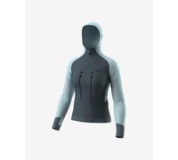 Dynafit Mezzalama Race Hooded Jacket Whitish Blue Grey Women - L
