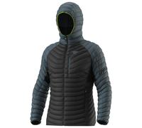 Dynafit - Men's Insulated jacket in goose down for ski touring - Radical Down RDS M Hood Jkt Cinder for Men - Size S - Grey Grey S
