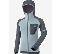 Dynafit Radical Polartec Hooded Jacket Pastel Blue Grey Women - L