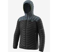 Dynafit Ridge Ultralight Down Hooded Jacket Black Dark Grey - XXL