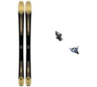 Dynafit - Ski touring bindings - Pack Ridge 95 2025 for Men in Aluminium - Gold Gold 168 cm.176 cm.184 cm