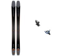 Dynafit - Ski touring bindings - Pack Tigard 107 2025 for Men in Aluminium - Black Black 177 cm.183 cm