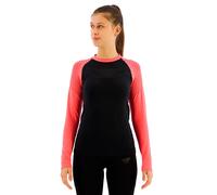 Dynafit Speed Dryarn Long Sleeve T-Shirt Black Pink Women - XL