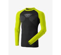 Dynafit Speed Dryarn Long Sleeve T-Shirt Black Yellow - S