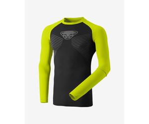 Dynafit Speed Dryarn Long Sleeve T-Shirt Black Yellow - S