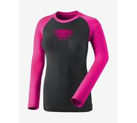 Dynafit Speed Dryarn Long-Sleeved Top Black Deep Pink Women - L