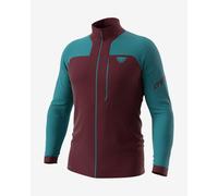 Dynafit Speed Polartec Full Zip Fleece Maroon Blue - XL