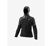Dynafit Trail Reflective Wind Hooded Jacket Intense Black Women - S