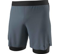Dynafit - Trail running shorts - Alpine Pro 2/1 Shorts M Cinder for Men - Size L - Grey Grey L