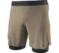 Dynafit - Trail running shorts - Alpine Pro 2/1 Shorts M Fallen Rock for Men - Size L - Grey Grey L