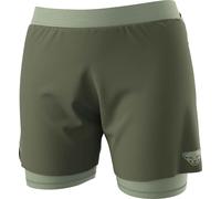 Dynafit - Trail running shorts - Alpine Pro 2in1 Shorts W Thyme for Women - Size L - Khaki Khaki L