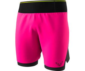 Dynafit - Trail running shorts - Dna Ultra M 2/1 Shorts Pink Glo for Men - Size S Pink S