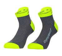 Dynafit Trail Quarter Socks Dark Grey Yellow Ultra - 35-38