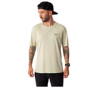 Dynafit - Lightweight, breathable trail T-shirt - Trail T-Shirt M Overcast for Men in Recycled Polyester - Size S - Beige Beige S