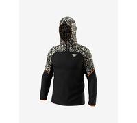 Dynafit Trail Wind Hooded Wind Jacket Black White - L