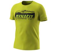 Dynafit - Transalper Graphic S/S Tee - Sport shirt size M, olive