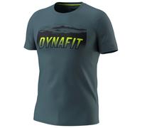 Dynafit - Transalper Graphic S/S Tee - Sport shirt size XL, blue