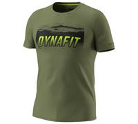 Dynafit - Transalper Graphic S/S Tee - Sport shirt size XXL, olive