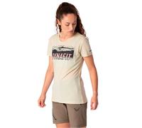 Dynafit - Women's Transalper Graphic S/S Tee - Sport shirt size S, sand